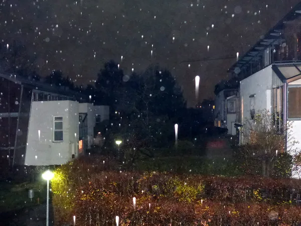 Sunny Afternoon Skies Give Way to a Wintry Mix and Windy Evening